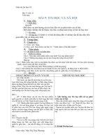 BÀI 9: TIN HỌC VÀ XÃ HỘI