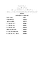 Báo cáo đánh giá tác động của môi trường xây dựng nhà máy xi măng