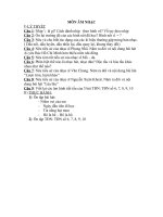 đề cương ôn tập môn Âm Nhạc 6