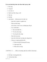 Đề tài phân tích và xây dựng trang web giới thiệu thời trang nữ qua mạng