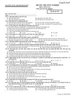 DE ON TẬP CHƯƠNG I PHẦN 5.