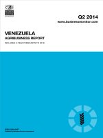 Venezuela agribusiness report   q2 2014 