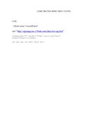 Code truyen hinh trực tuyến