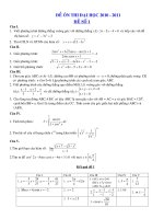 BO DE THI DAI HOC CHAT LUONG