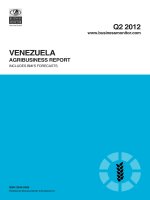 Venezuela agribusiness report   q2 2012 