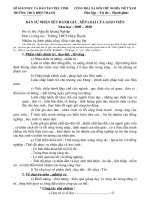 NHAN XET, DANHGIA, XEP LOAI GIAO VIEN