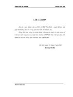 Nghệ thuật khắc hoạ tính cách nhân vật grigôri mêlêkhôp trong tiểu thuyết sông đông êm đềm của m a  sôlôkhôp 