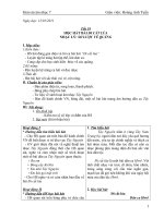 Giáo án Âm nhạc 7 kỳ 2