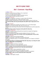 600 từ vựng thi toiec có nghĩa tiếng việt và câu ví dụ