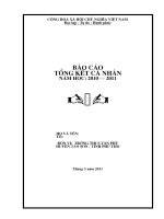 BIA BAO CAO CA NHAN CUA GIAO VIEN