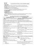 Tiết 50 GIẢI BÀI TOÁN BẰNG CÁCH LẬP PHƯƠNG TRÌNH