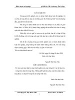 Đánh giá đặc tính nông sinh học của một số giống ngô nếp lai trồng tại xã cao minh   phúc yên   vĩnh phúc