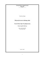 Tiếp tuyến của các đường cong cônic 