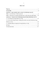 Một số yếu tố hình học đại số trong hình học sơ cấp