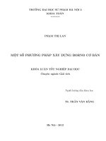 Một số phương pháp xây dựng borno cơ bản 