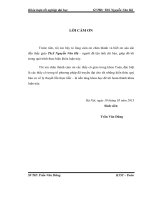 Ứng dụng CNTT trong dạy học các định lý chương quan hệ vuông góc hình học lớp 11 theo phương pháp dạy học tích cực 