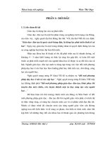 Phân tích nội dung, xây dựng tư liệu góp phần nâng cao chất lượng dạy và học phần 3 vi sinh vật, SGK sinh học lớp 10 ban cơ bản 