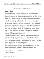 skkn vấn đề giảng dạy phương trình vô tỉ  trong chương trình toán THCS