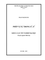 Phép vị tự trong e2, e3 