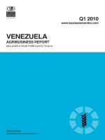 Venezuela agribusiness report   q1 2010 