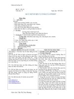 BÀI 22: MỘT SỐ DỊCH VỤ CƠ BẢN CỦA INTERNET