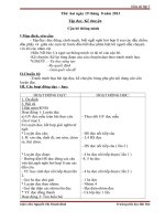 giáo án tuần 1 tiểu học giáo dục