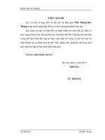 Một số bài toán cơ bản của lý tuyết chuỗi trong giải tích toán học 