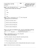 đề khoa học cuối kì 2   2010 2011