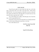 Nghiên cứu một số chỉ tiêu sinh lý và năng suất của hai giống cải củ hà nội và trung quốc dưới ảnh hưởng của các công thức bón phân 2 