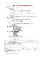 BÀI 3: GIỚI THIỆU VỀ MÁY TÍNH