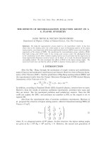THE EFFECTS OF RENORMALZATION EVOLUTION GROUP ON a s4 FLAVOR SYMMETRY 