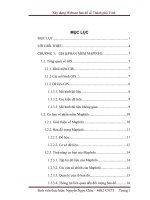 Xây dựng website bản đồ số thành phố Vinh