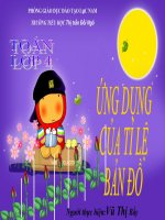 Toan 4 ung dung ti le ban do.ppt