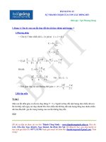 Vật lý 12_ Sự nhanh chậm của con lắc lò xo