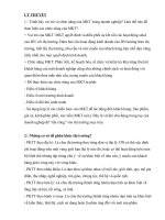 BÀI tập TÌNH HUỐNG MARKETING căn bản, PHÂN KHÚC THỊ TRƯỜNG   