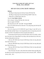 Đơn xin nâng lương trước thời hạn