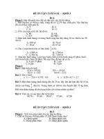 3 DE ON TAP TOAN 5 CUOI NAM( 4, 5, 6)