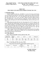 BÁO CÁO SKKN 10 11