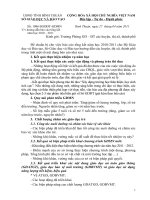 Hướng dẫn báo cáo tổng kết năm 2010   2011