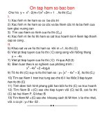 On tap ham so bac bon