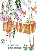 bai giang  Hoa binh cho be