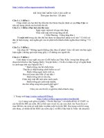 Đề Văn thi vào lớp 10 ( 1 )( tham khảo ) http://violet.vn/thcs nguyenvantroi hochiminh