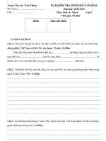 Lịch sử   Địa lí 5 cuối kì II