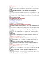 Câu hỏi về máy tính hay gặp