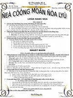 Đề Cương Địa lý Thi HK2 Trường THPT Tịnh Biên 2010 2011