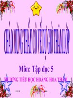 TẬP ĐỌC 5 KHỦNG LONG