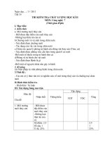 Đề công nghệ 7 hoc kì II có ma trận