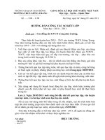 Hướng dẫn công tác sơ kết lớp năm học 2010 2011