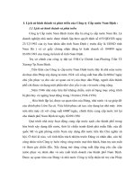 Kết quả hoạt động kinh doanh chủ yếu và những hạn chế của Công ty Cấp nước Nam Định