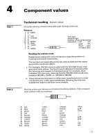 english for electronic component values